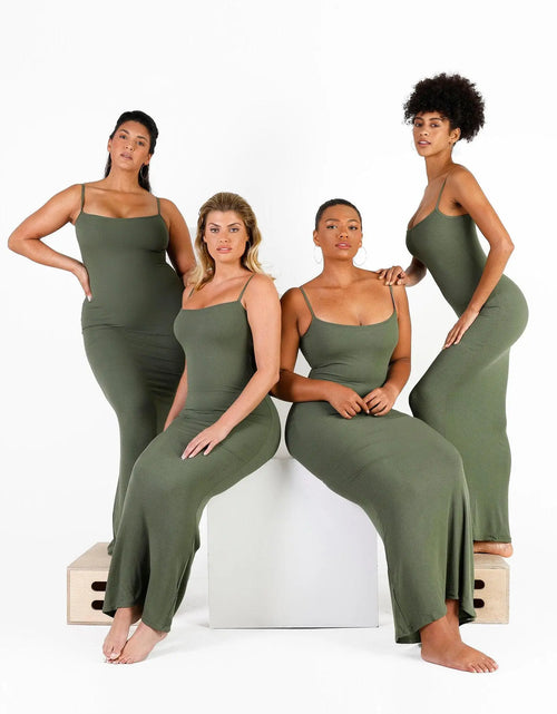 Load image into Gallery viewer, Maxi Built-In Shapewear Lounge Dress
