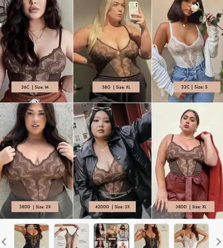 Lace Shapewear Bodysuit