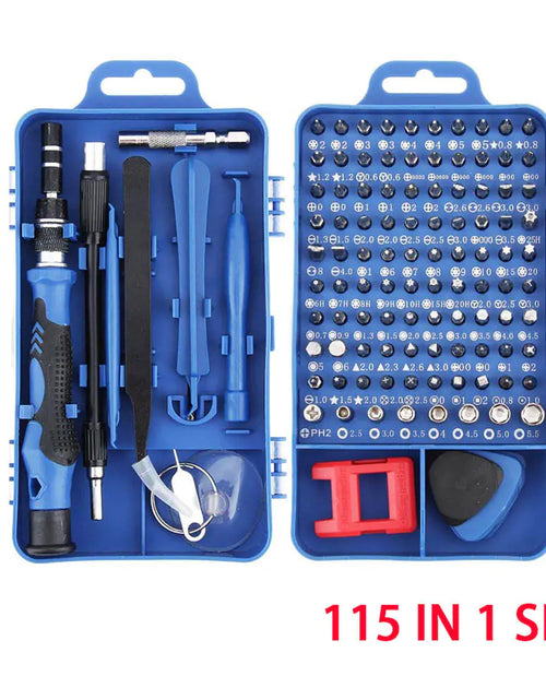 Load image into Gallery viewer, 115-in-1 Precision Screwdriver Set for Mobile Phone and Watch Repair
