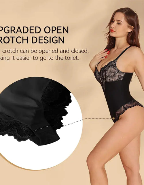 Load image into Gallery viewer, Lace Shapewear Bodysuit
