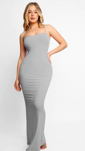 Load image into Gallery viewer, Maxi Built-In Shapewear Lounge Dress
