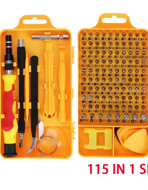 Load image into Gallery viewer, 115-in-1 Precision Screwdriver Set for Mobile Phone and Watch Repair
