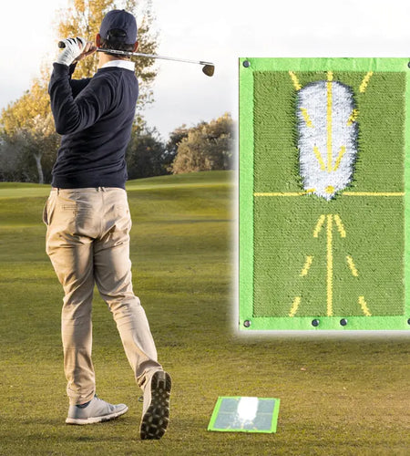 Golf Training Mat for Swing Detection